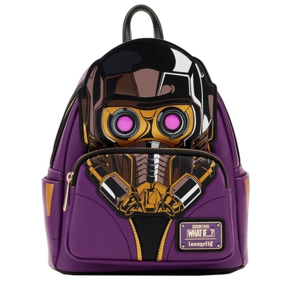 MARVEL- NYCC Exclusive - What I...Star-Lord T°challa Cosplay Light Up backpack. - Picture 1 of 6